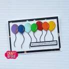 Craft & You Vágósablon Balloons Cutting Dies (1 csomag)