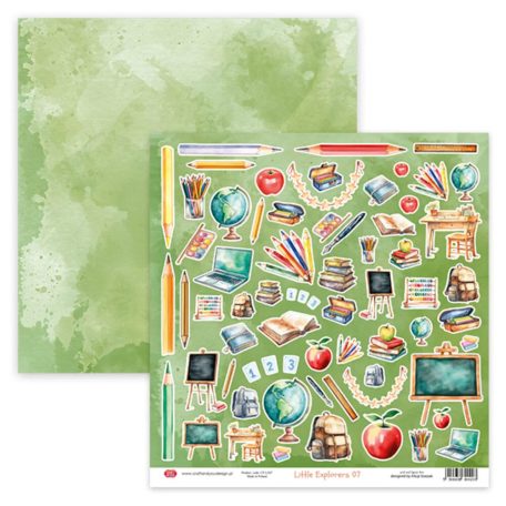 Craft & You Scrapbook kreatív készlet 12" (30 cm) Little Explorers Creative Set (1 csomag)