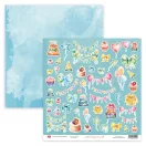 Craft & You Scrapbook kreatív készlet 12" (30 cm) Little Explorers Creative Set (1 csomag)