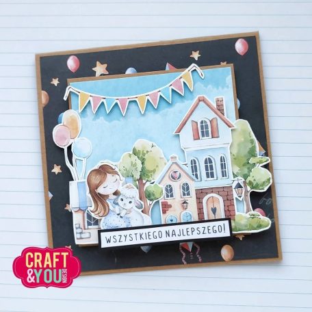 Craft & You Scrapbook kreatív készlet 12" (30 cm) Little Explorers Creative Set (1 csomag)
