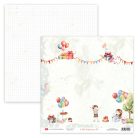 Craft & You Scrapbook papírkészlet 12" (30 cm) Little Explorers Paper Set (1 csomag)