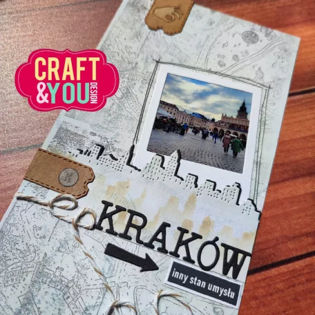 Craft & You Vágósablon Border City Cutting Dies (1 csomag)