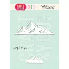 Craft & You Vágósablon Border Mountines Cutting Dies (1 csomag)