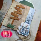 Craft & You Vágósablon Signpost Set Cutting Dies (1 csomag)