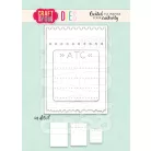 Craft & You Vágósablon ATC Ticket Set Cutting Dies (1 csomag)