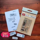 Craft & You Szilikonbélyegző Ticket 2 Clear Stamps (1 db)