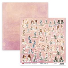   Craft & You Scrapbook kreatív készlet 12" (30 cm) Travel Time Creative Set (1 csomag)
