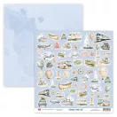 Craft & You Scrapbook kreatív készlet 12" (30 cm) Travel Time Creative Set (1 csomag)