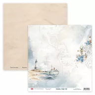   Craft & You Scrapbook papírkészlet 12" (30 cm) Travel Time Paper Set (1 csomag)