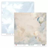   Craft & You Scrapbook papírkészlet 12" (30 cm) Travel Time Paper Set (1 csomag)