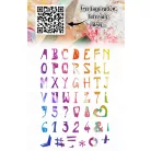AALL & CREATE Szilikonbélyegző A5 - Vocabulary Blend - Stamp Set (1 db)