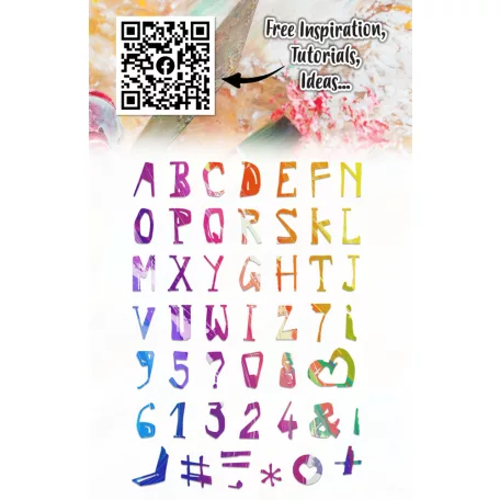 AALL & CREATE Szilikonbélyegző A5 - Vocabulary Blend - Stamp Set (1 db)