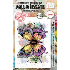   AALL & CREATE Szilikonbélyegző A7 - Petalled Wings - Stamp Set (1 db)