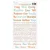 Mintay Papers Autumn Splendor Matrica Paper Stickers Words  1 csomag
