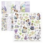 ScrapBoys Lavender Love Scrapbook papírkészlet Paper Pad 12" (30 cm) 12 lap