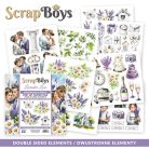 ScrapBoys Lavender Love Kivágóív készlet Pop Up 6" (15 cm) 24 lap