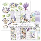 ScrapBoys Lavender Love Scrapbook papírkészlet Paper Pad 8" (20 cm) 12 lap