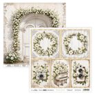 ScrapBoys Romantic Garden Scrapbook papírkészlet Paper Pad 12" (30 cm) 12 lap