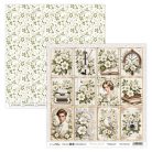 ScrapBoys Romantic Garden Scrapbook papírkészlet Paper Pad 12" (30 cm) 12 lap