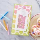 Spellbinders Stencil 6" (15 cm)  On the Dots (1 db)