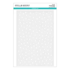 Spellbinders Stencil Raindrop (1 db)