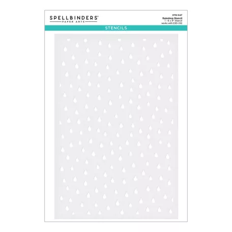 Spellbinders Stencil Raindrop (1 db)