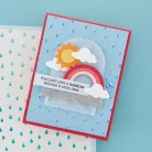 Spellbinders Stencil Raindrop (1 db)