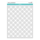 Spellbinders Stencil A4 Buffalo Plaid (1 db)