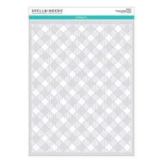 Spellbinders Stencil A4 Buffalo Plaid (1 db)
