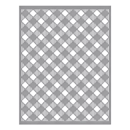 Spellbinders Stencil A4 Buffalo Plaid (1 db)
