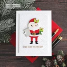 Spellbinders Vágósablon Dancin' St. Nick Cutting Dies (1 csomag)