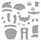 Spellbinders Vágósablon Dancin' St. Nick Cutting Dies (1 csomag)