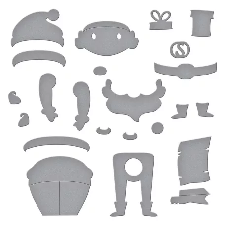 Spellbinders Vágósablon Dancin' St. Nick Cutting Dies (1 csomag)