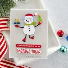Spellbinders Vágósablon Dancin' Snowman Cutting Dies (1 csomag)