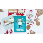 Spellbinders Vágósablon Dancin' Snowman Cutting Dies (1 csomag)