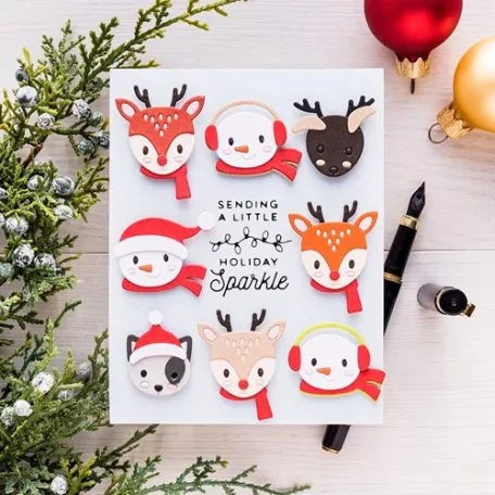 Spellbinders Vágósablon Dancin' Deer Cutting Dies (1 csomag)