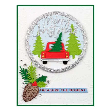 Spellbinders Vágósablon Through the Woods Cutting Dies (1 csomag)