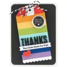 Spellbinders Vágósablon Heart to Heart Tag Cutting Dies (1 csomag)