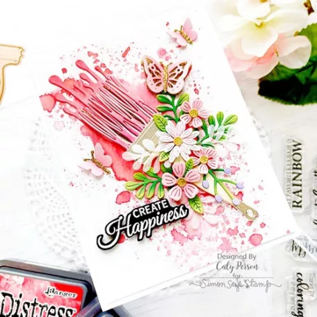 Spellbinders Vágósablon Mini Blooms and Sprigs Cutting Dies (1 csomag)