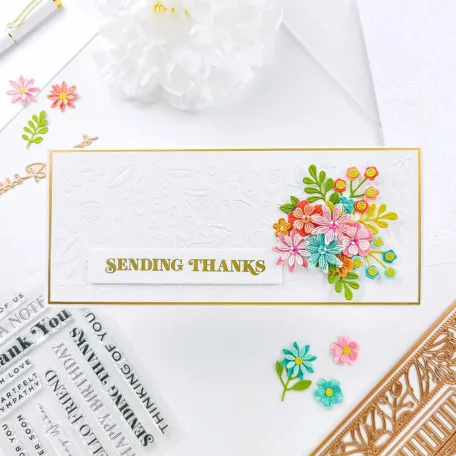 Spellbinders Vágósablon Mini Blooms and Sprigs Cutting Dies (1 csomag)