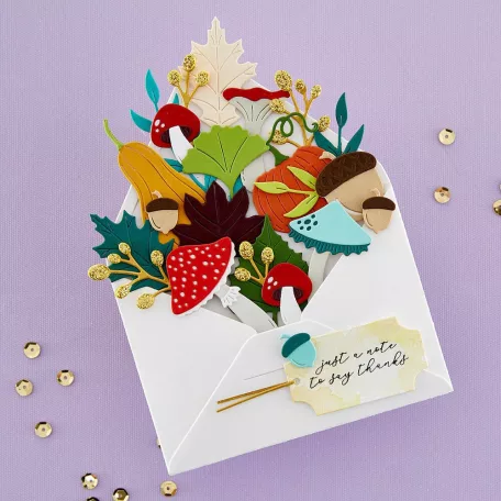 Spellbinders Vágósablon Autumn Wonder Cutting Dies (1 csomag)