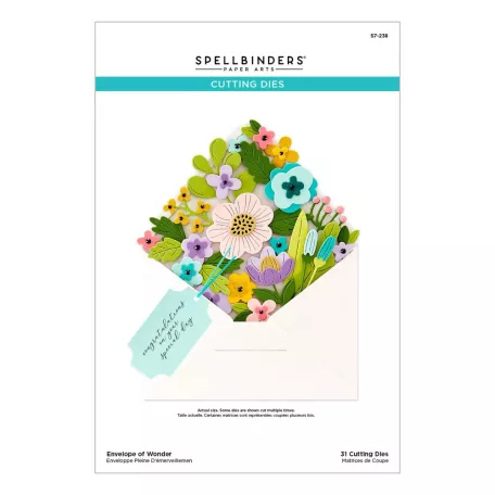 Spellbinders Vágósablon Envelope of Wonder Cutting Dies (1 csomag)