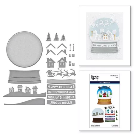 Spellbinders Vágósablon Simon's Snow Globe Cutting Dies (1 csomag)