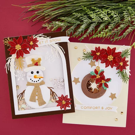 Spellbinders Vágósablon Christmas Wreath Add-Ons Cutting Dies (1 csomag)