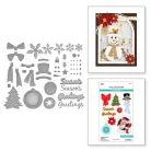 Spellbinders Vágósablon Christmas Wreath Add-Ons Cutting Dies (1 csomag)