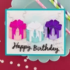 Spellbinders Vágósablon Birthday Wreath Add-Ons Cutting Dies (1 csomag)