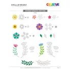 Spellbinders Vágósablon Garden Wreath Add-Ons Cutting Dies (1 csomag)