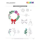 Spellbinders Vágósablon Garden Wreath Add-Ons Cutting Dies (1 csomag)