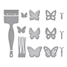 Spellbinders Vágósablon Butterfly Burst Cutting Dies (1 csomag)