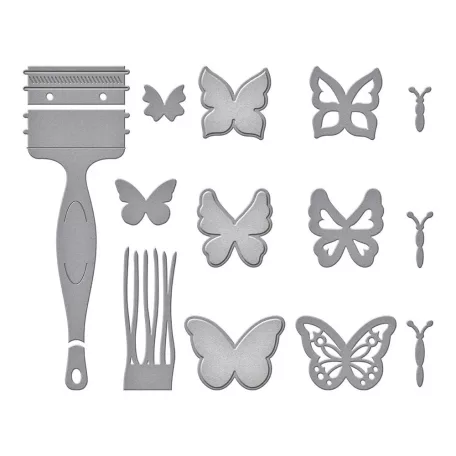 Spellbinders Vágósablon Butterfly Burst Cutting Dies (1 csomag)